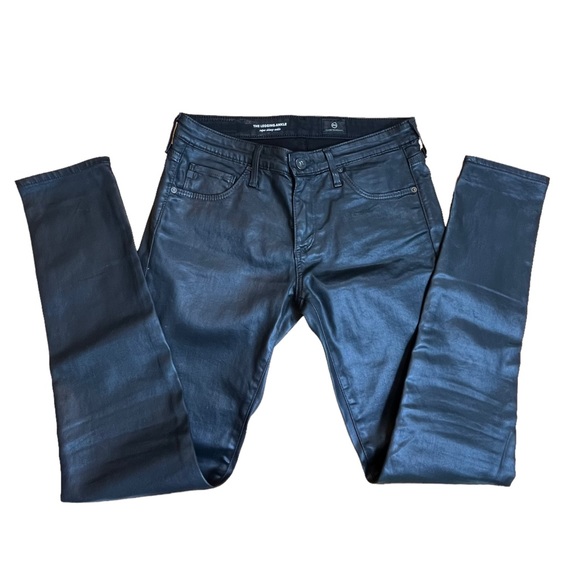 AG Leatherette The Legging Super Skinny Ankle Jeans - Picture 3 of 16